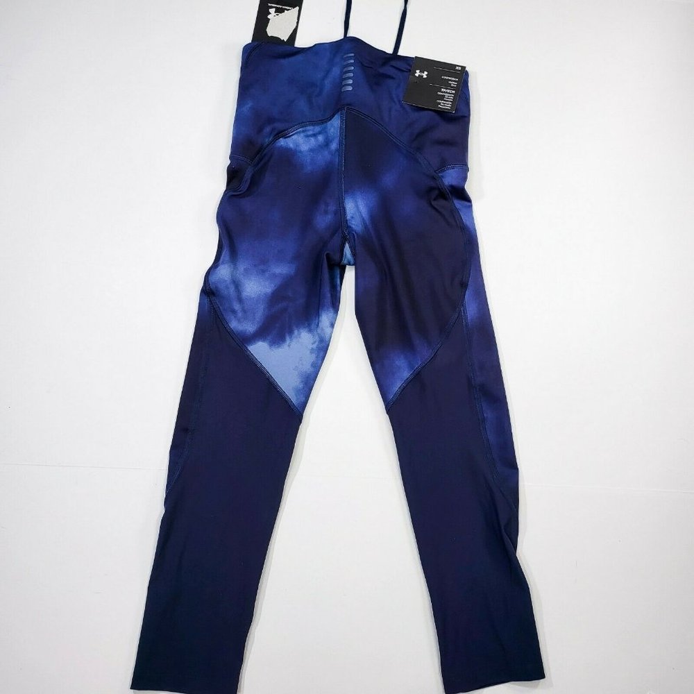 Under Armour Fly Fast Legging Women's Running Training Blue Size XS 1353511-410 - Picture 3 of 10
